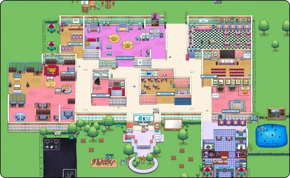 Imagen del mapa de la Zona K12