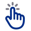 icono de mano