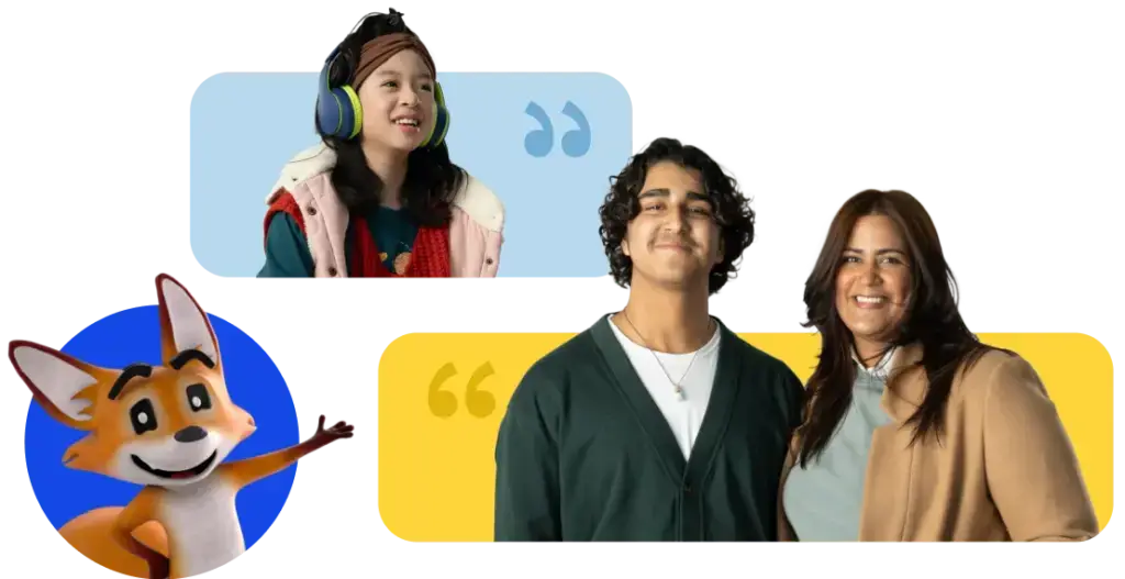 El zorro Strider y sus familias