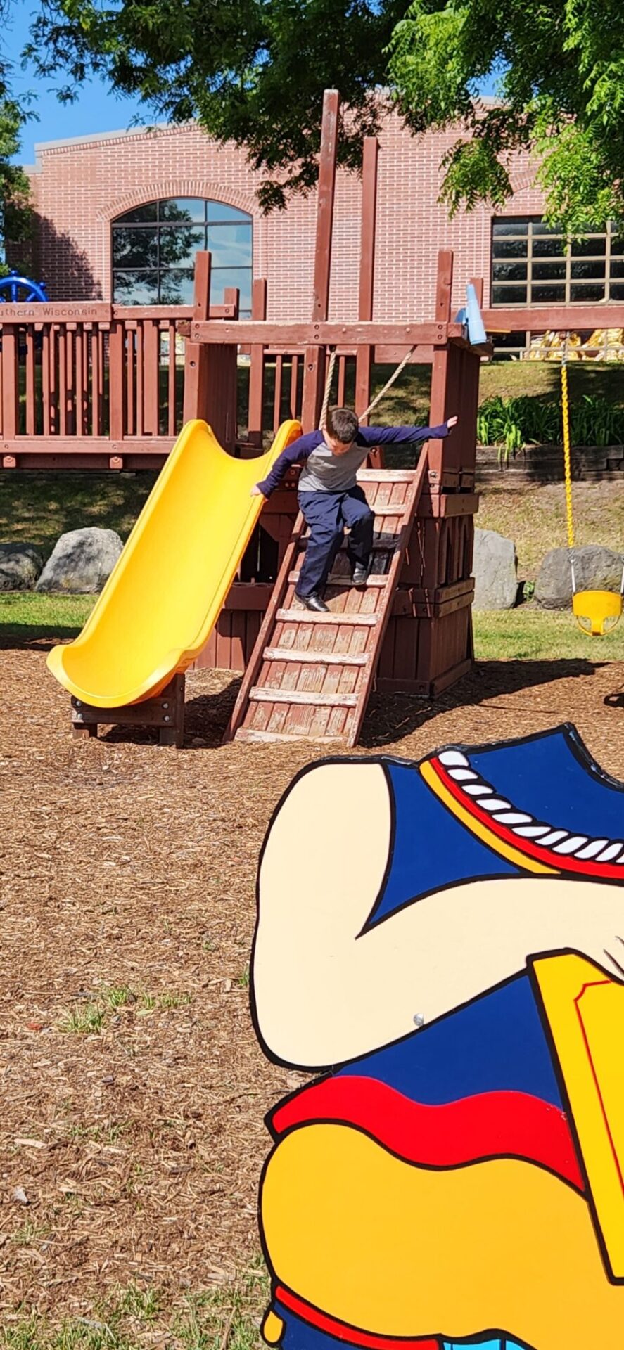 Niño en el parque