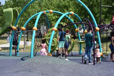 parque con niños