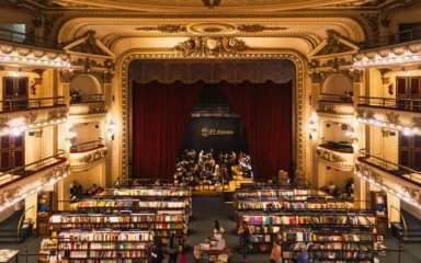 Imagen de la librería «El Ateneo» situada en Argentina.